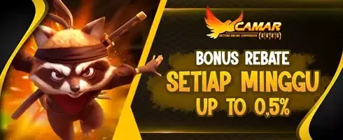 Cashback Slot Hingga 0.5% Setiap Minggu promotion banner